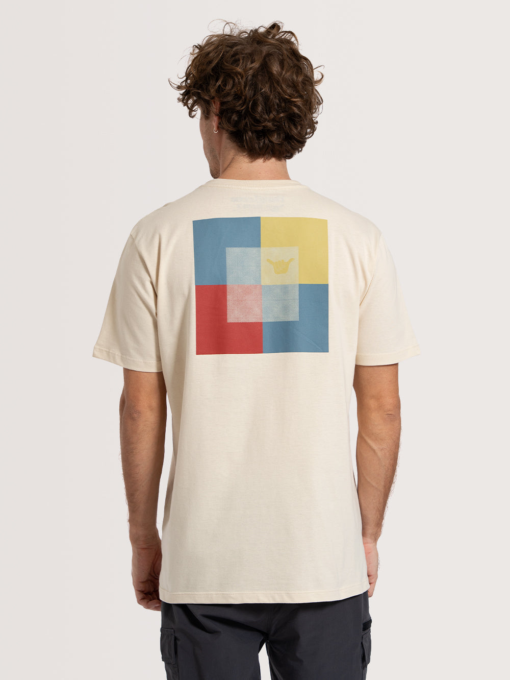 Camiseta Manga Curta Off White Hang Loose Chess
