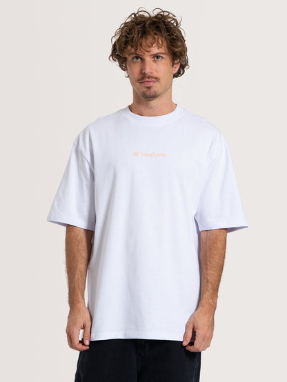 Camiseta Especial Branca Hang Loose Palms