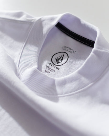 Camiseta Comfort Fit Volcom Antigravity Branca