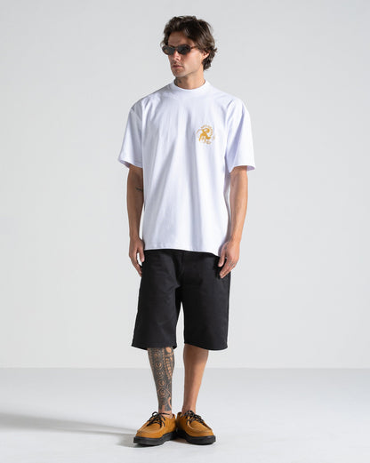 Camiseta Comfort Fit Volcom Antigravity Branca