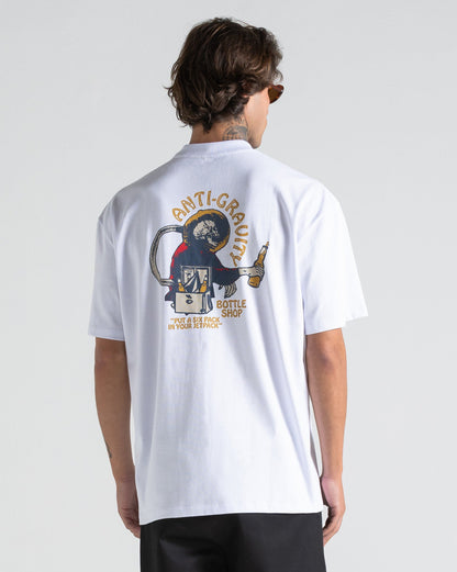 Camiseta Comfort Fit Volcom Antigravity Branca