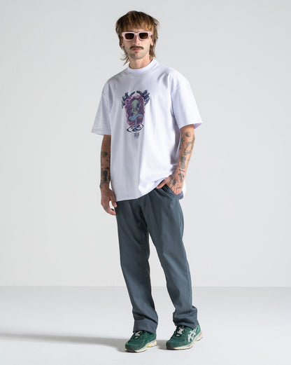 Camiseta Comfort Fit Volcom Conserve Branca