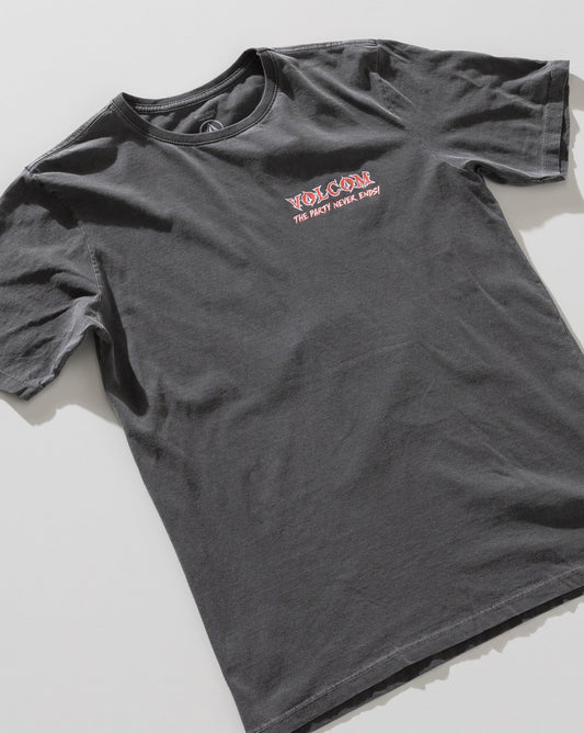 Camiseta Especial Volcom Party Never Preta
