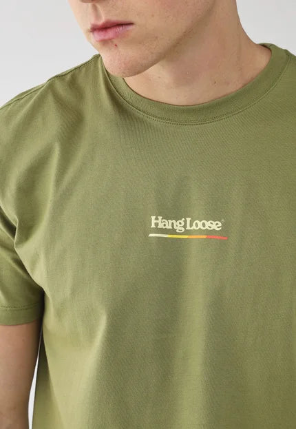Camiseta Hang Loose Silk High Verde Oliva