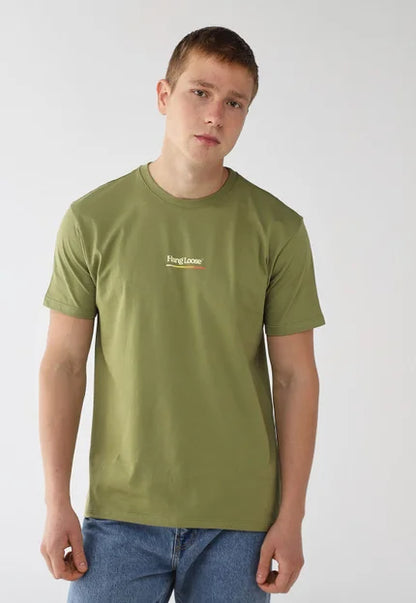 Camiseta Hang Loose Silk High Verde Oliva