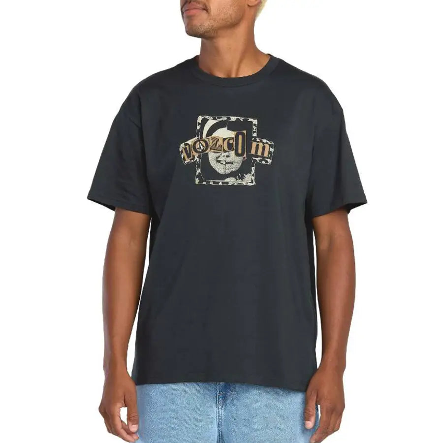 Camiseta Volcom Maniac Preta